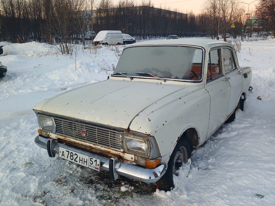 Мурманская область, № А 782 НН 51 — Москвич-412ИЭ '69-75