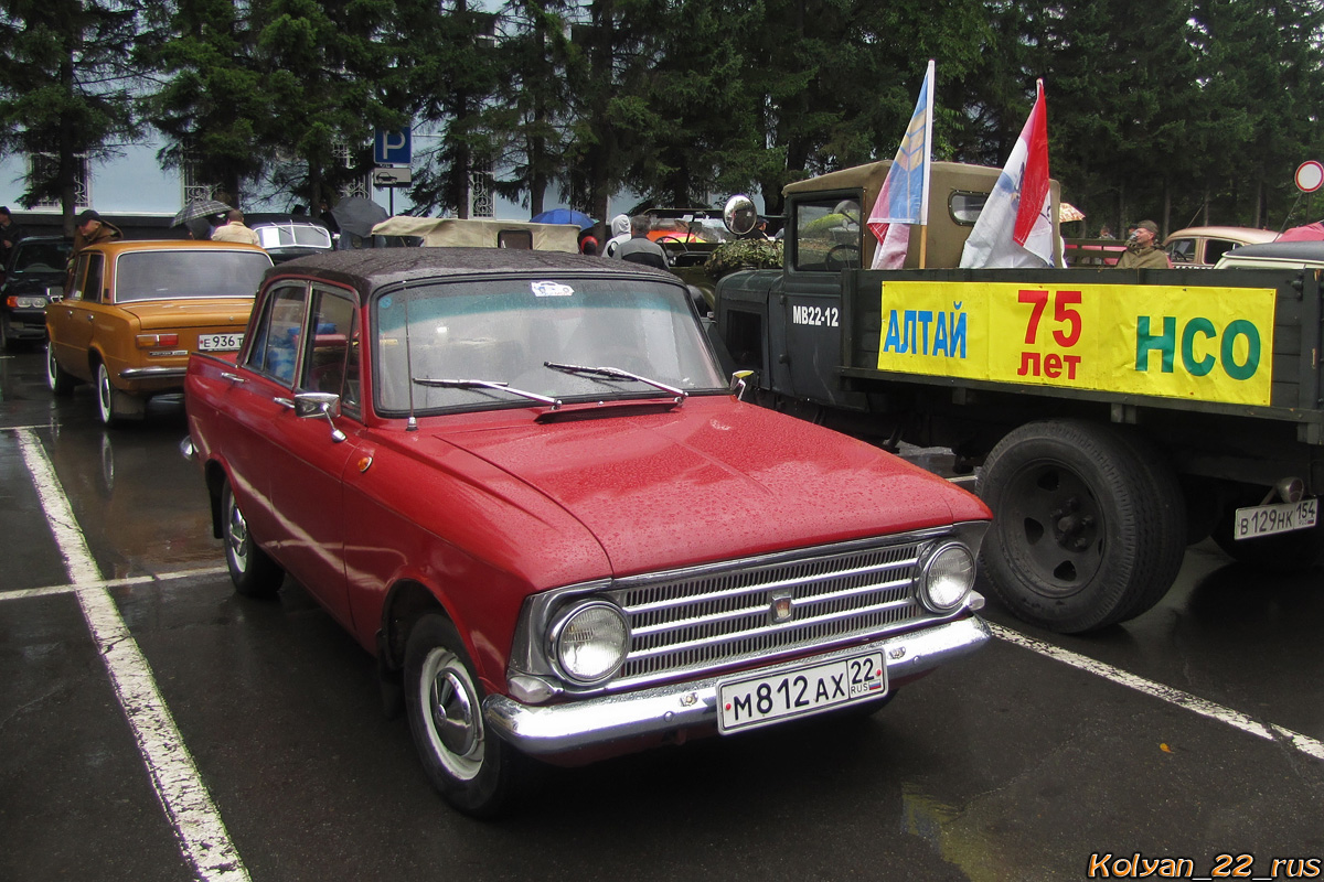 Алтайский край, № М 812 АХ 22 — Москвич-408 '64-70; Алтайский край — Выставки ко Дню города. Барнаул. 2013 год