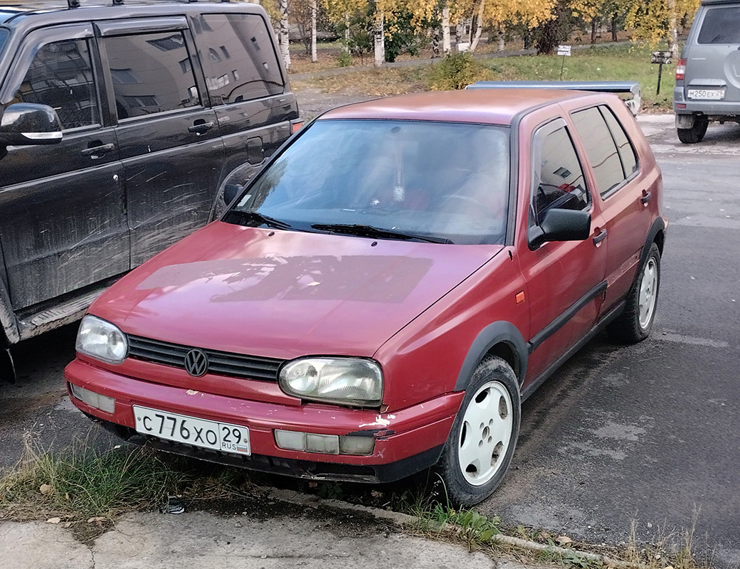 Архангельская область, № С 776 ХО 29 — Volkswagen Golf III '91-98