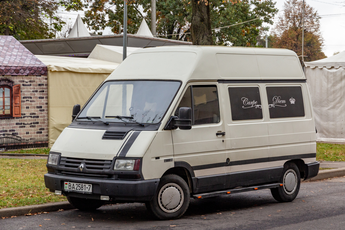 Минск, № BA 2581-7 — Renault Trafic (1G) Restyle '89-01