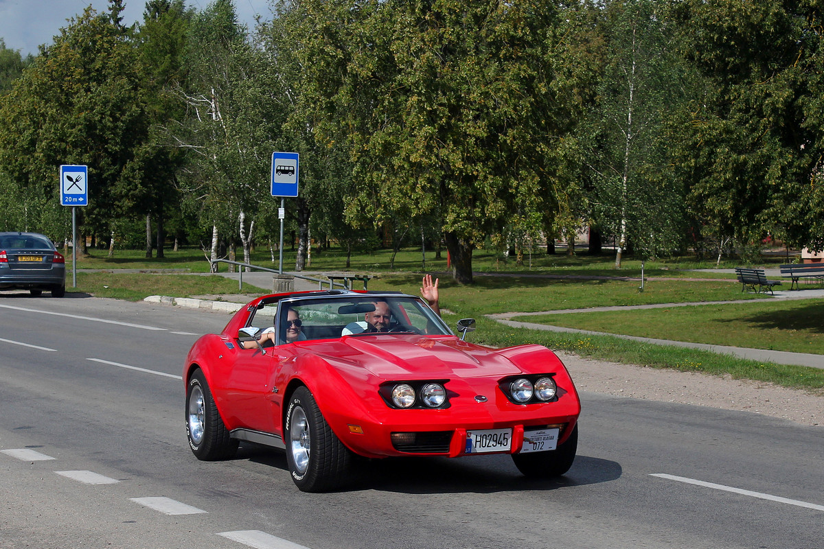 Литва, № H02945 — Chevrolet Corvette (C3) '68-82; Литва — Nesenstanti klasika 2024