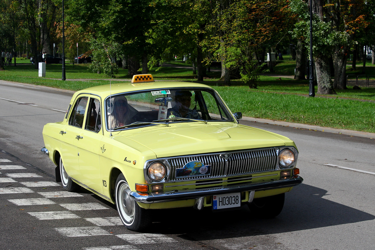 Литва, № H03038 — ГАЗ-24-01 Волга '70-86; Латвия — Retro Jūrmala 25