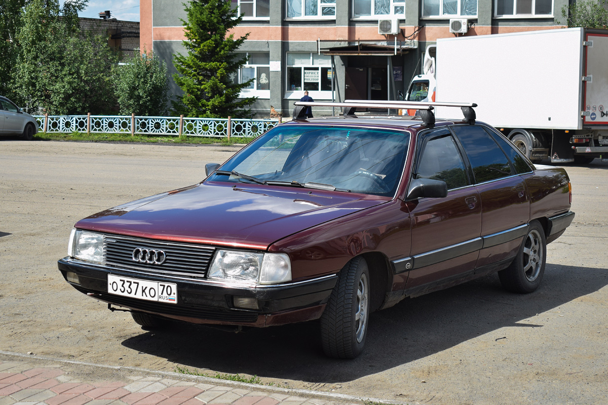 Томская область, № О 337 КО 70 — Audi 100 (C3) '82-91