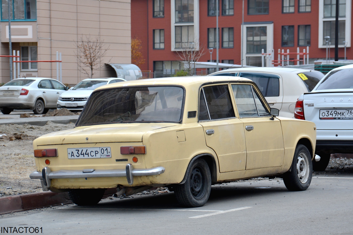 Адыгея, № А 344 СР 01 — ВАЗ-21011 '74-83