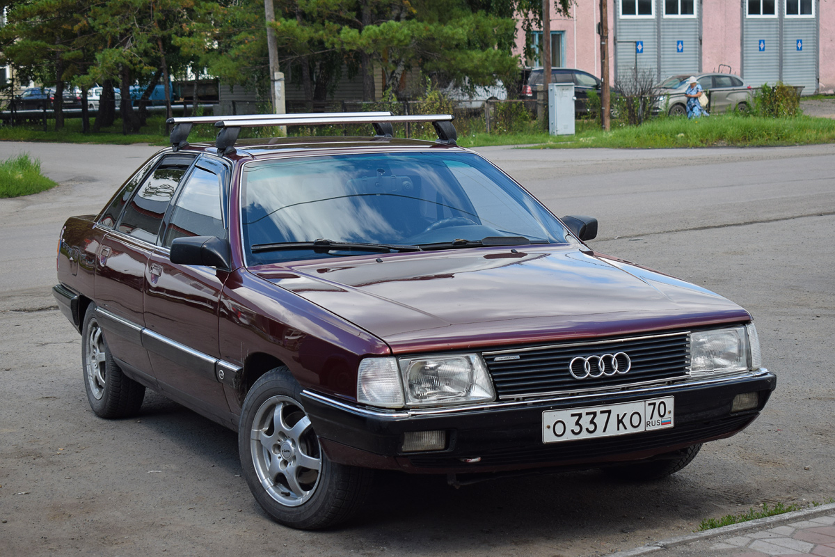 Томская область, № О 337 КО 70 — Audi 100 (C3) '82-91