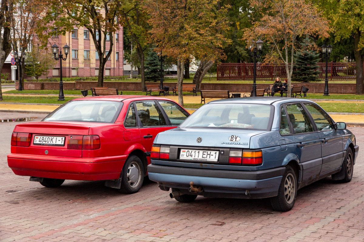 Брестская область, № 0411 EH-1 — Volkswagen Passat (B3) '88-93