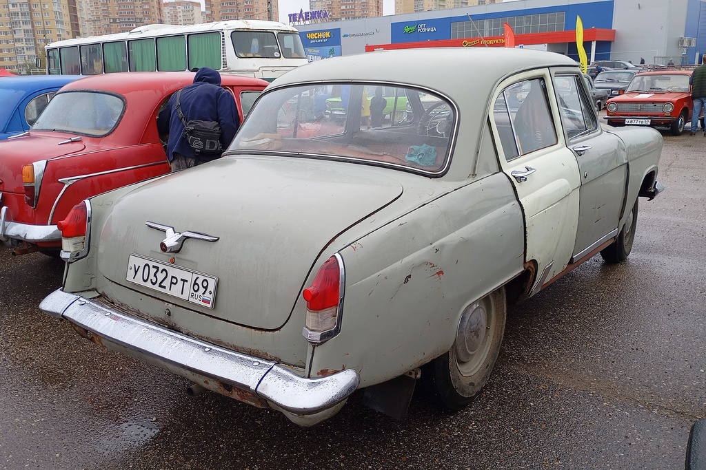 Тверская область, № У 032 РТ 69 — ГАЗ-21Р Волга '65-70; Тверская область — Закрытие сезона 2024 Ретро-клуба Калинин