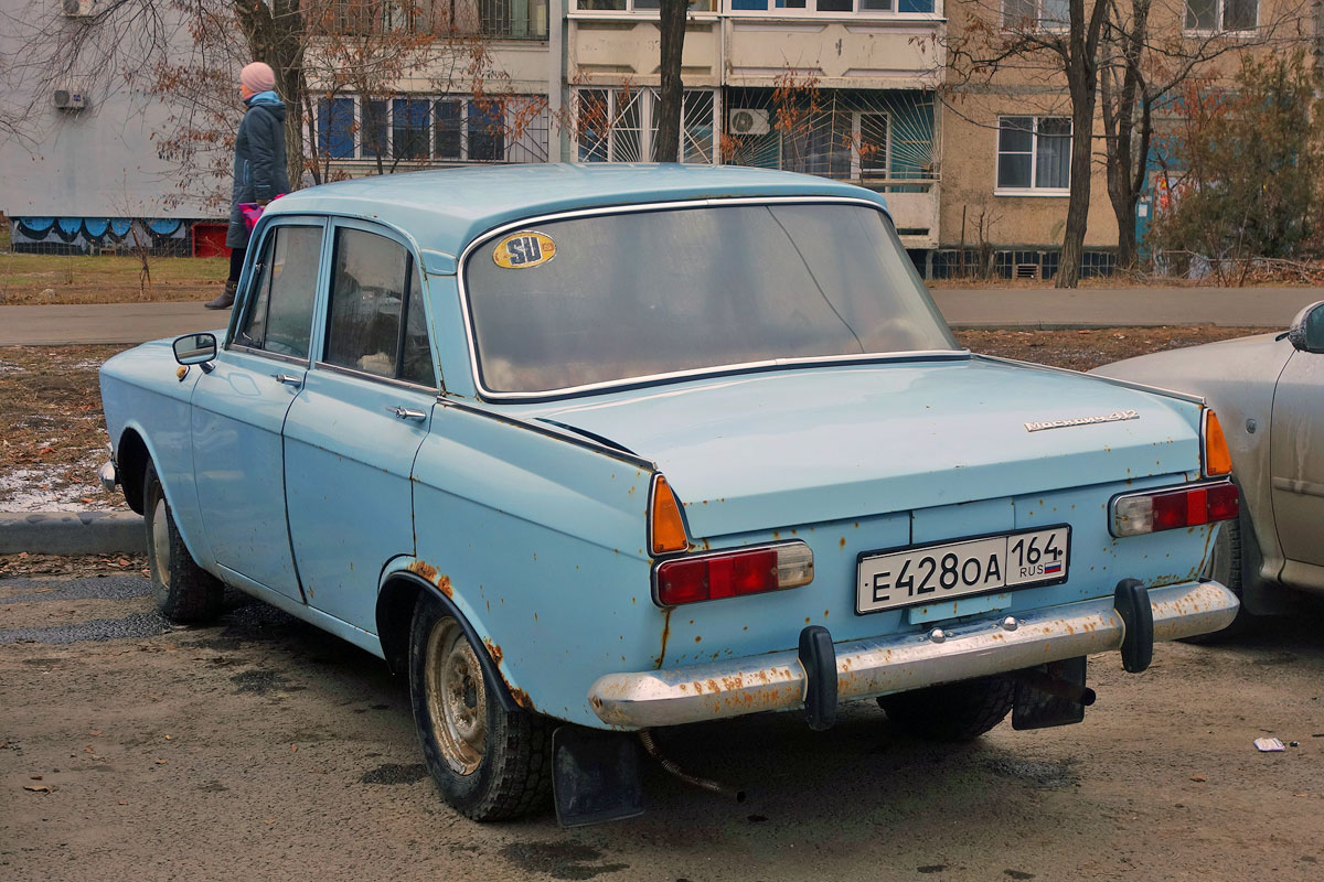 Саратовская область, № Е 428 ОА 164 — Москвич-412ИЭ (Иж) '70-82