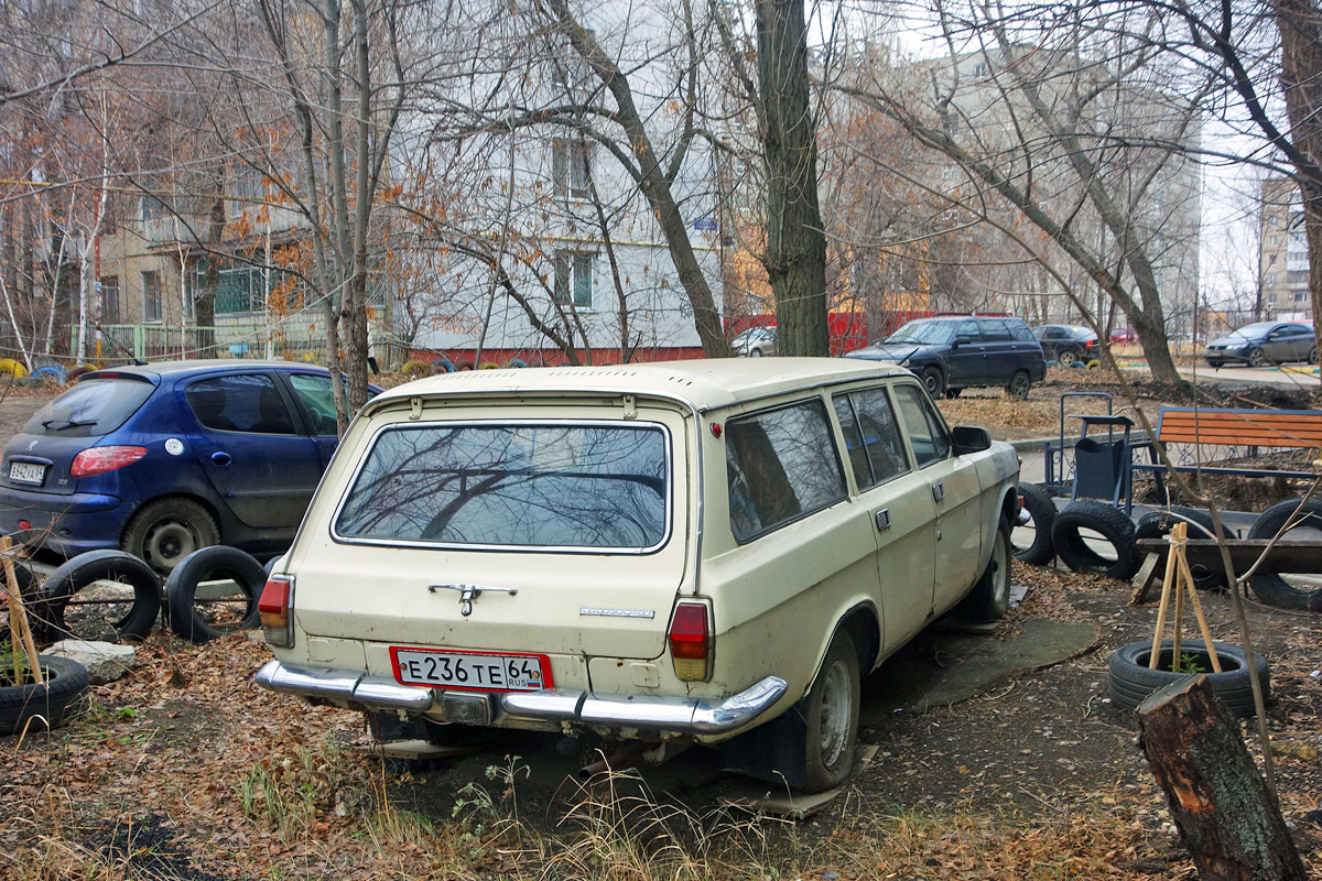 Саратовская область, № Е 236 ТЕ 64 — ГАЗ-24-02 Волга '72-87