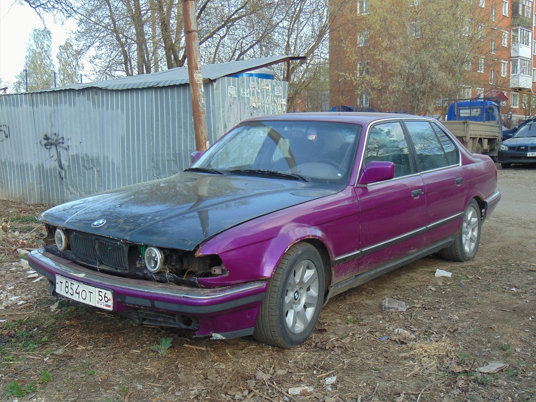 Оренбургская область, № Т 854 ОТ 56 — BMW 7 Series (E32) '86-94