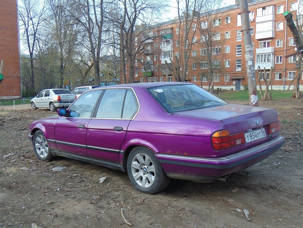 Оренбургская область, № Т 854 ОТ 56 — BMW 7 Series (E32) '86-94