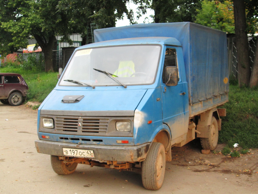 Кировская область, № В 197 ОС 43 — БелАЗ-Lublin-33522 '93-97