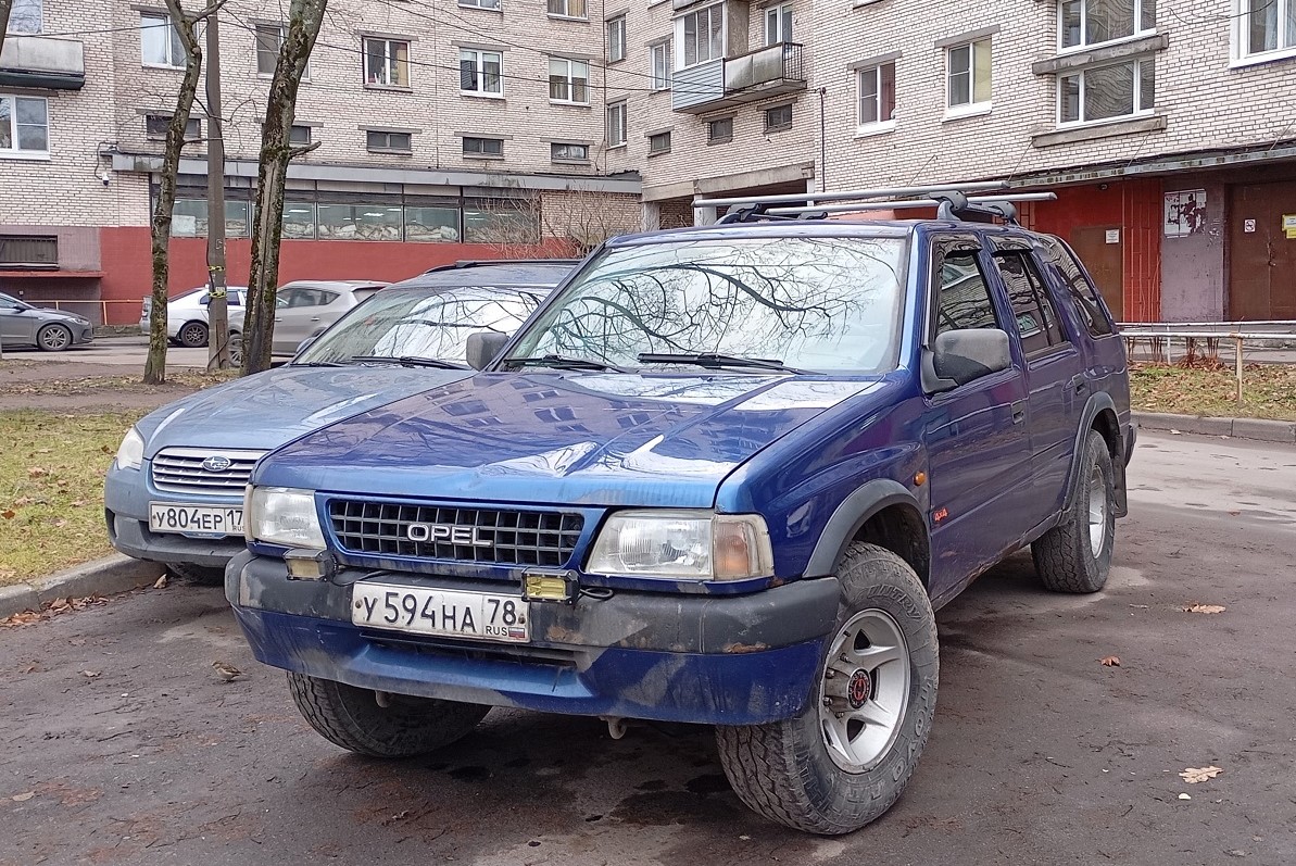 Санкт-Петербург, № У 594 НА 78 — Opel Frontera (A) '91-98