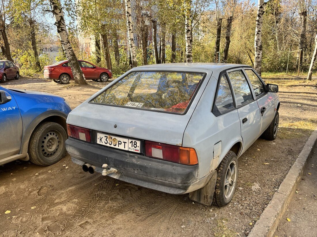 Удмуртия, № К 336 РТ 18 — Москвич-214122 '94-98