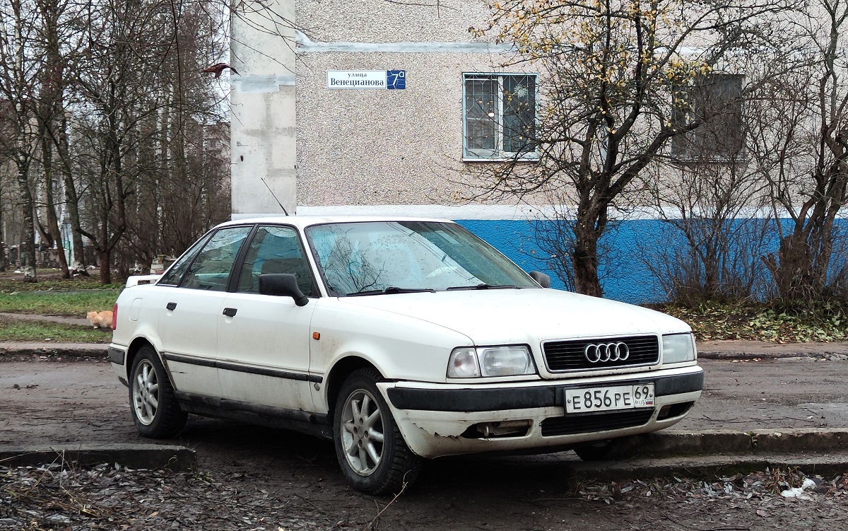 Тверская область, № Е 856 РЕ 69 — Audi 80 (B4) '91-96