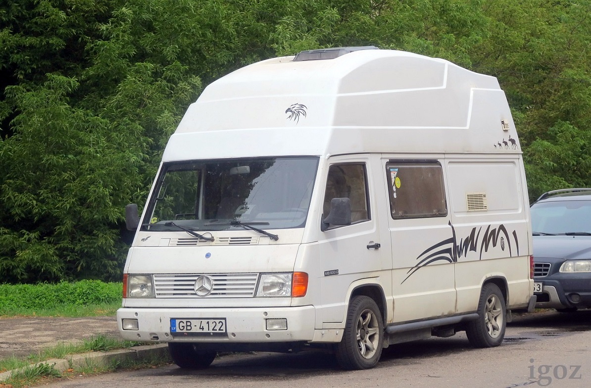 Латвия, № GB-4122 — Mercedes-Benz MB100 '81-96