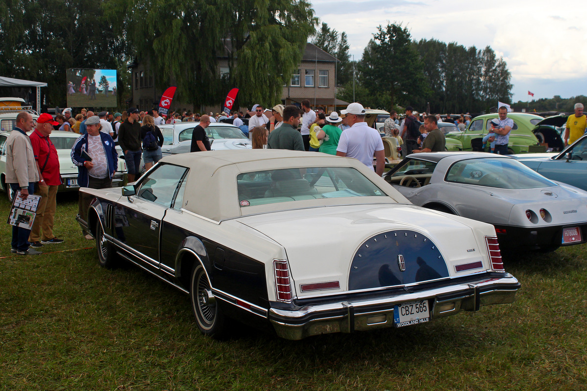 Литва, № CBZ 565 — Lincoln Continental (5G) '70-79; Литва — Nesenstanti klasika 2024