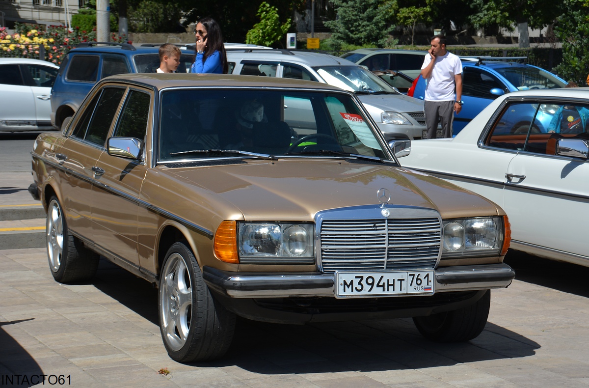 Ростовская область, № М 394 НТ 761 — Mercedes-Benz (W123) '76-86; Ростовская область — Retro Motor Show_2024_Май