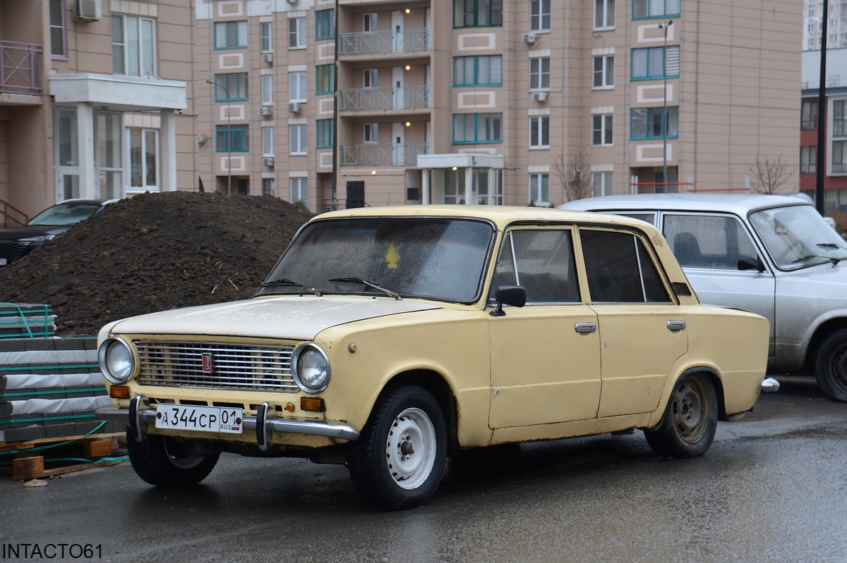 Адыгея, № А 344 СР 01 — ВАЗ-21011 '74-83