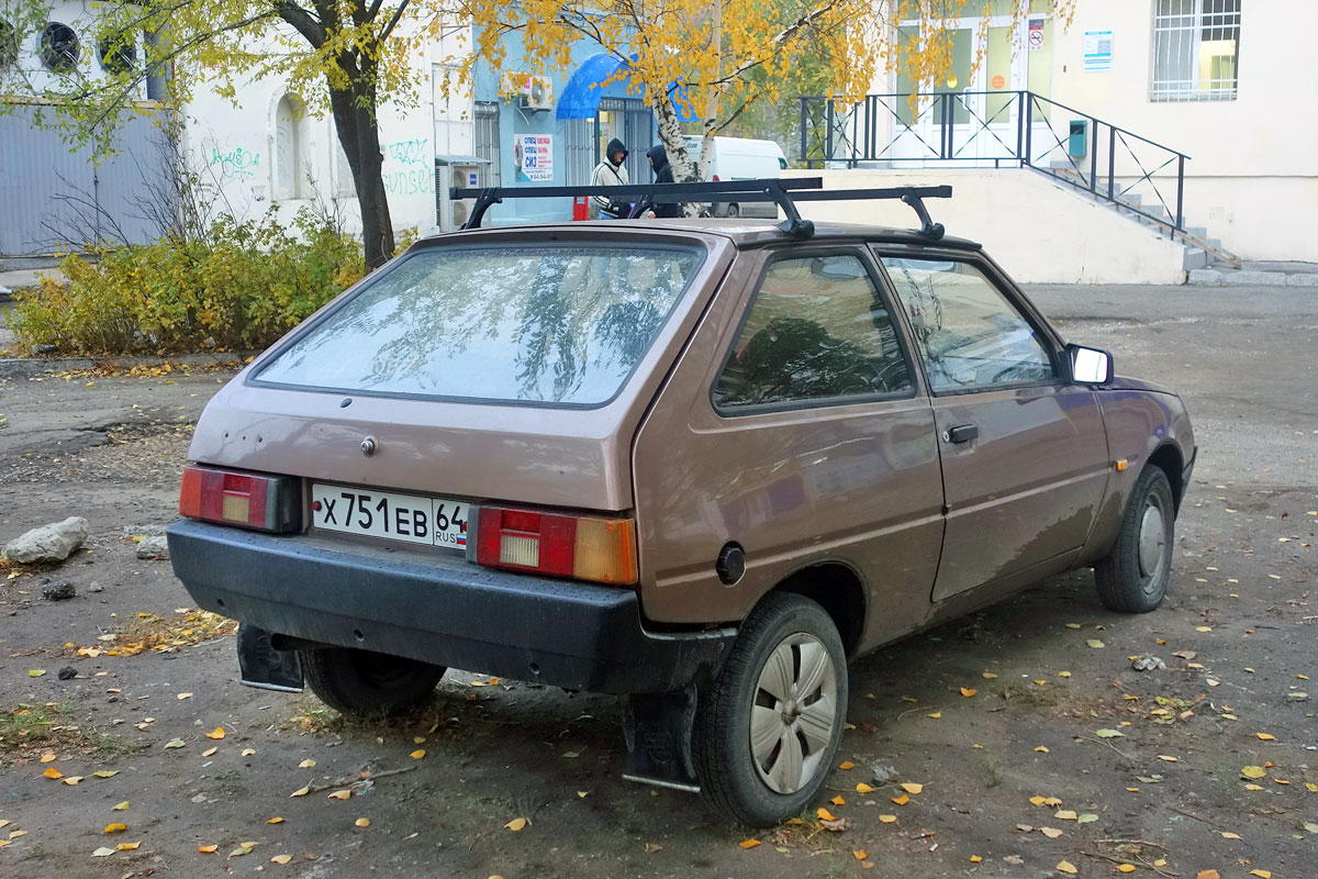 Саратовская область, № Х 751 ЕВ 64 — ЗАЗ-1102 Таврия '87-07