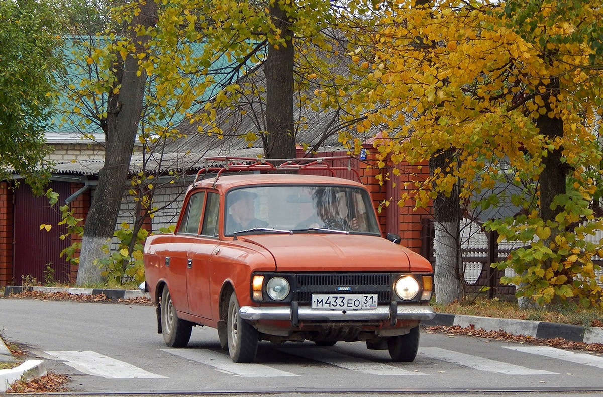 Белгородская область, № М 433 ЕО 31 — Москвич-412ИЭ-028 (Иж) '82-97