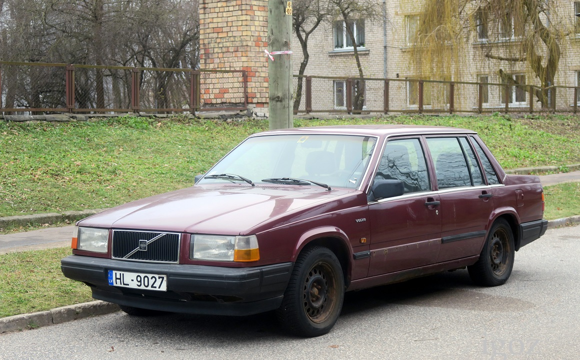 Латвия, № HL-9027 — Volvo 740 '84-92