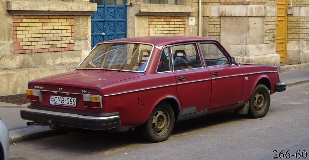 Венгрия, № CYB-089 — Volvo 244 GL '75-78