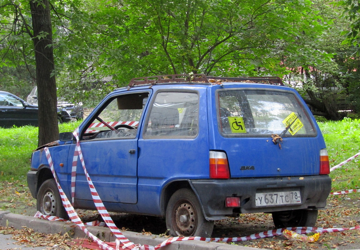 Санкт-Петербург, № У 637 ТС 78 — ВАЗ-11113 (ЗМА) '96-06