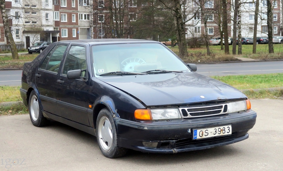 Латвия, № GS-3983 — Saab 9000 '84-98