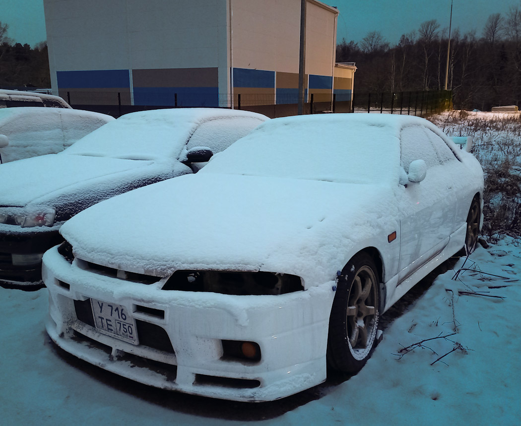 Московская область, № У 716 ТЕ 750 — Nissan Skyline (R33) '93-98