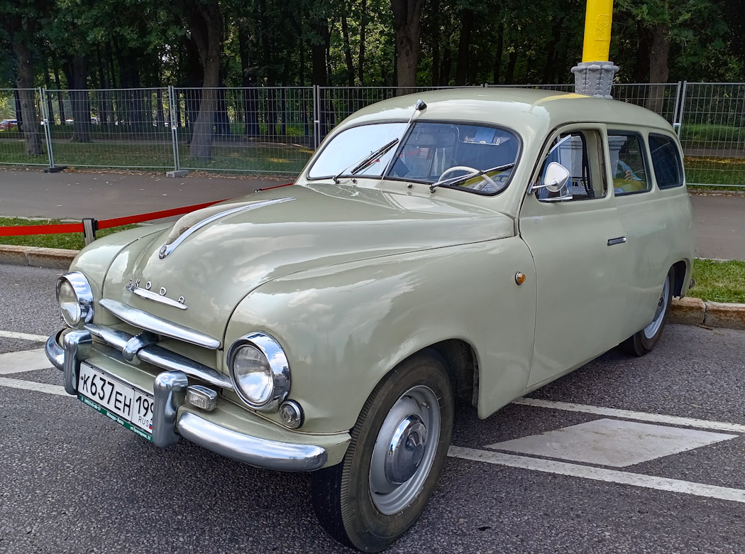 Москва, № К 637 ЕН 199 — Škoda 1201 STW (Type 980) '55-61; Москва — Фестиваль "Ретрорейс" 2024