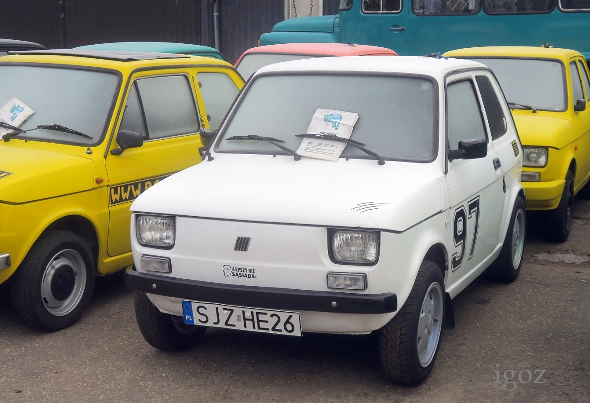 Польша, № SJZ HE26 — Polski FIAT 126p '73-00