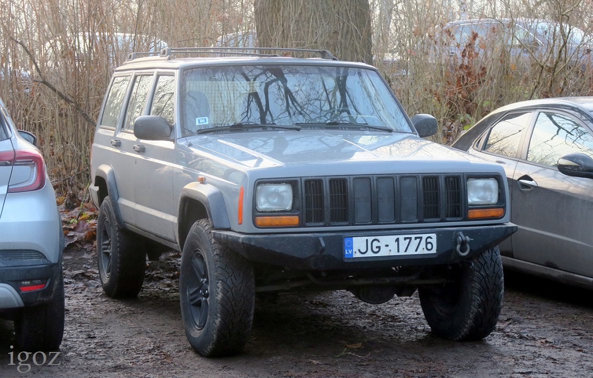 Латвия, № JG-1776 — Jeep Cherokee (XJ) '84-01