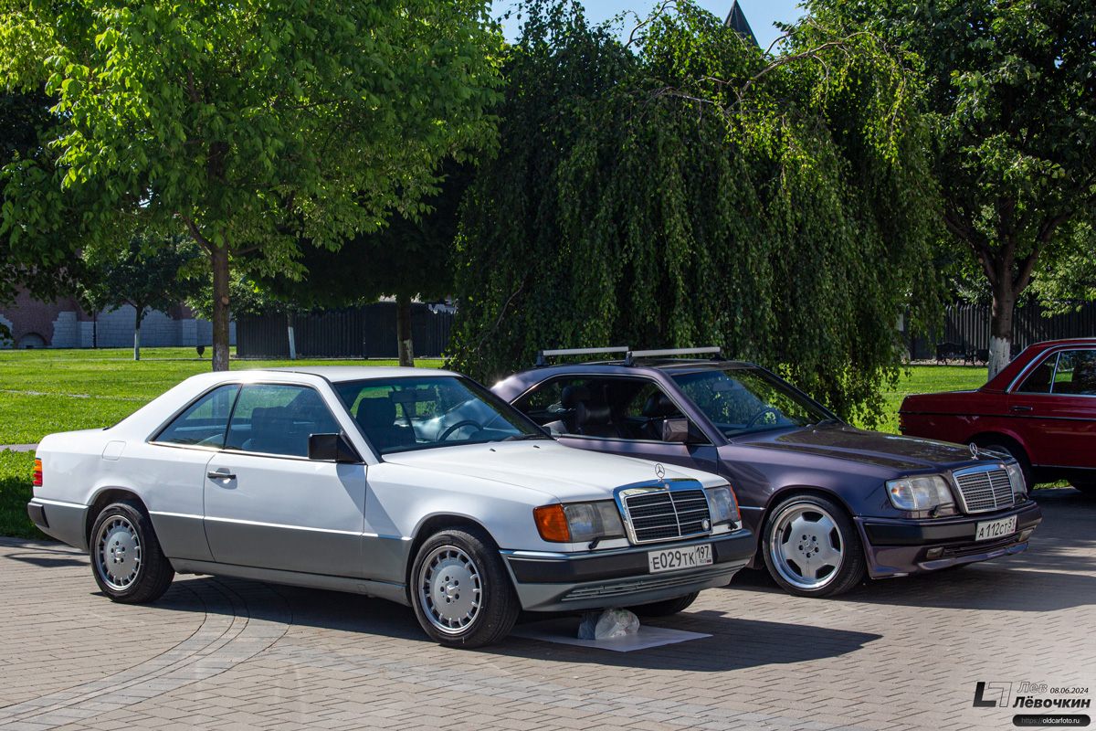 Москва, № Е 029 ТК 197 — Mercedes-Benz (C124) '87-96; Тверская область, № А 112 СТ 51 — Mercedes-Benz (C124) '87-96; Тульская область — Автомобильный фестиваль "Автострада — 2024"