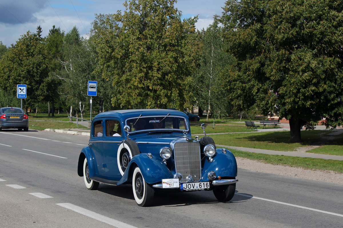 Литва, № JOV 616 — Mercedes-Benz 230 (W143) '37-41; Литва — Nesenstanti klasika 2024