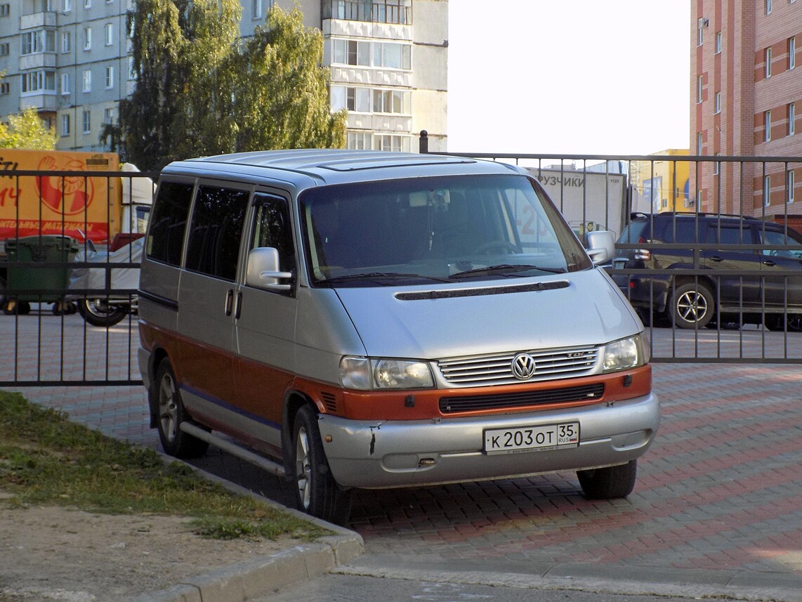 Вологодская область, № К 203 ОТ 35 — Volkswagen Typ 2 (T4) '90-03