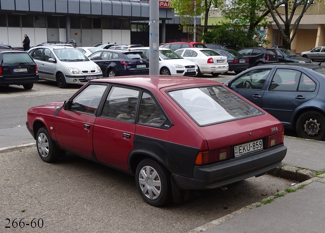 Венгрия, № EKU-859 — Москвич-2141 '86-98