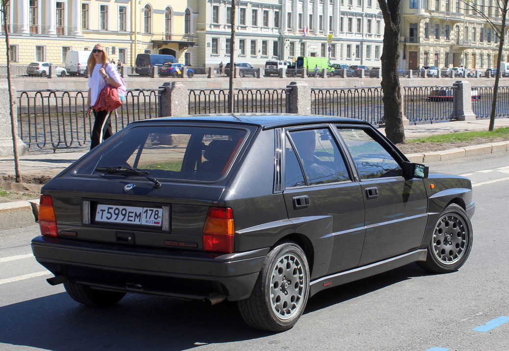 Санкт-Петербург, № Т 599 ЕМ 178 — Lancia Delta (1G) '79-94; Санкт-Петербург — Международный транспортный фестиваль "ТранспортФест 2024"