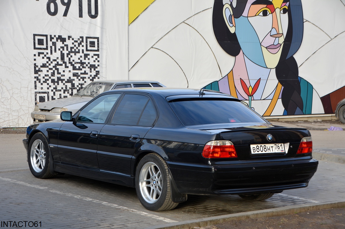 Ростовская область, № В 808 НТ 761 — BMW 7 Series (E38) '94-01