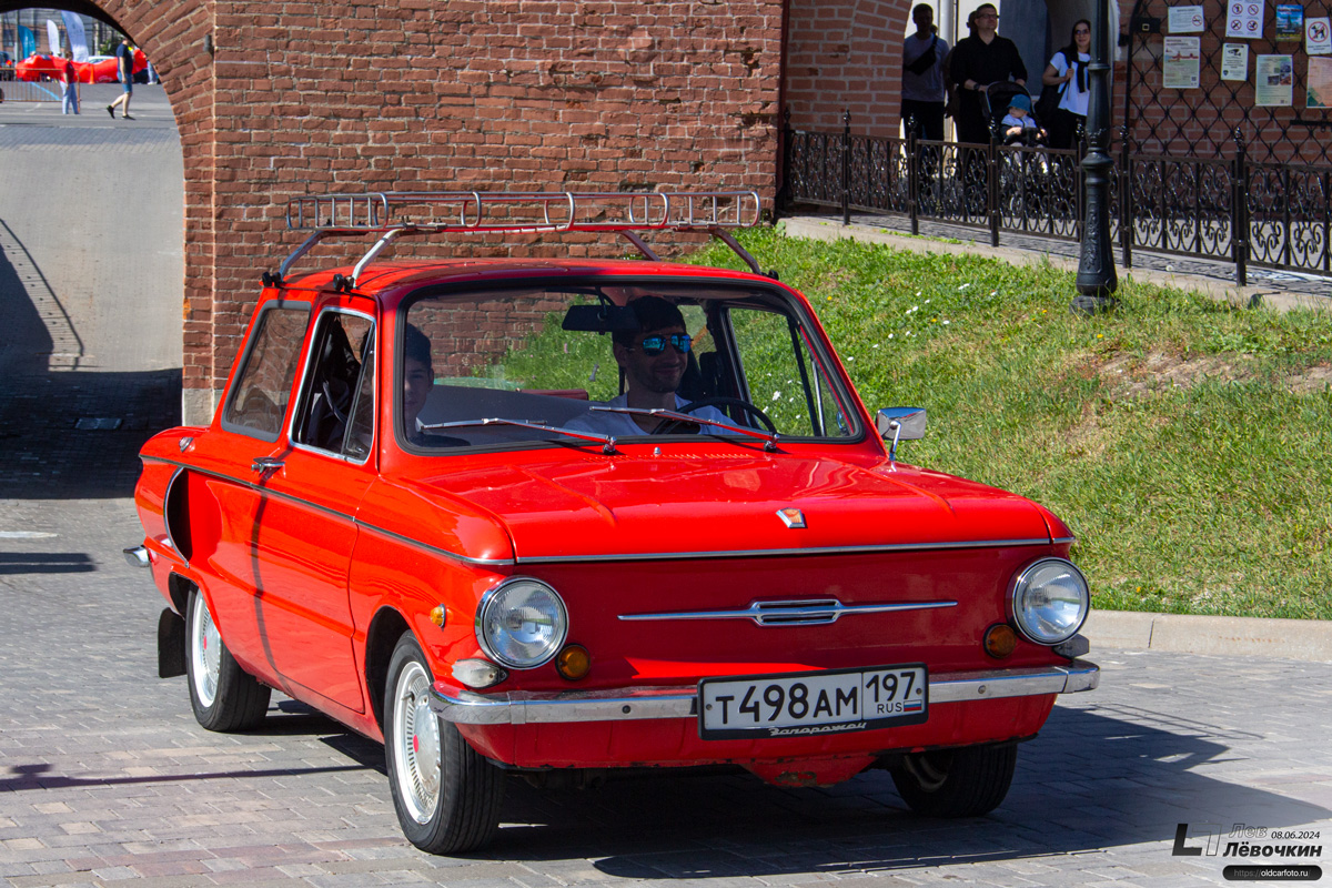 Москва, № Т 498 АМ 197 — ЗАЗ-968 / 968А Запорожец '71-79; Тульская область — Автомобильный фестиваль "Автострада — 2024"