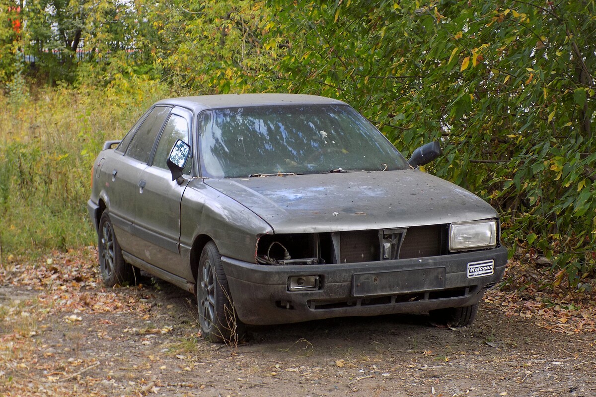 Вологодская область, № (35) Б/Н 0008 — Audi 80 (B3) '86-91