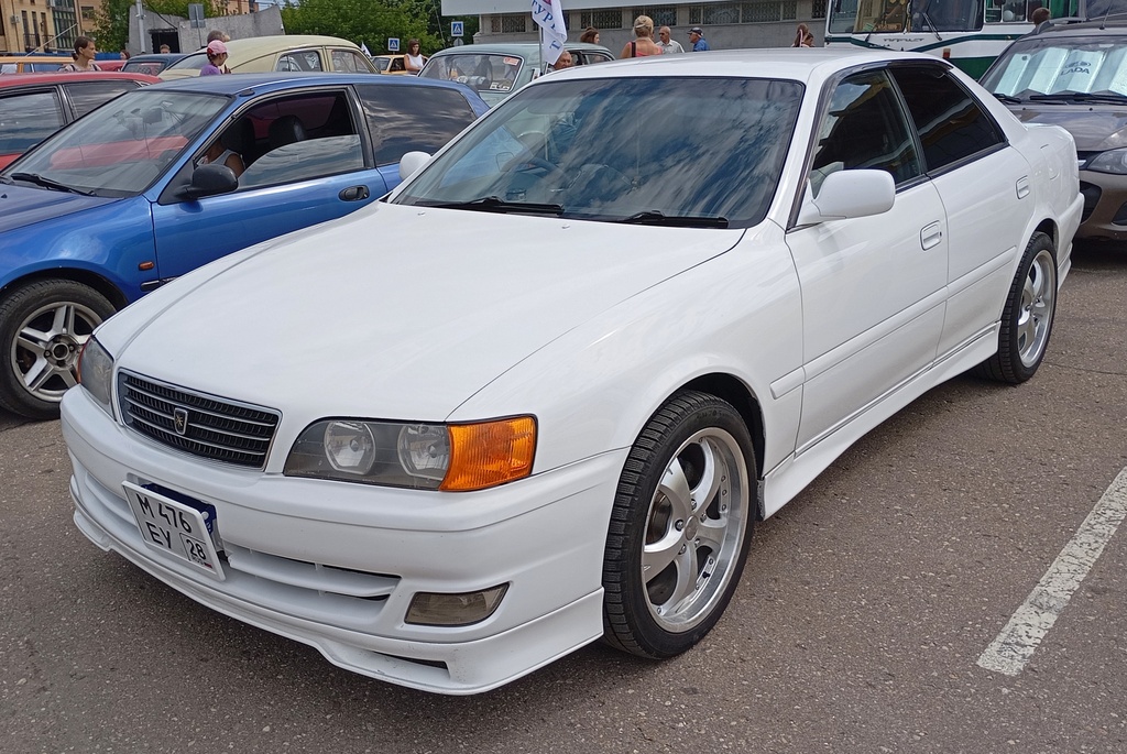 Амурская область, № М 476 ЕУ 28 — Toyota Chaser (Х100) '96-01; Тверская область — День города Твери 2024 с Ретро-клубом Калинин