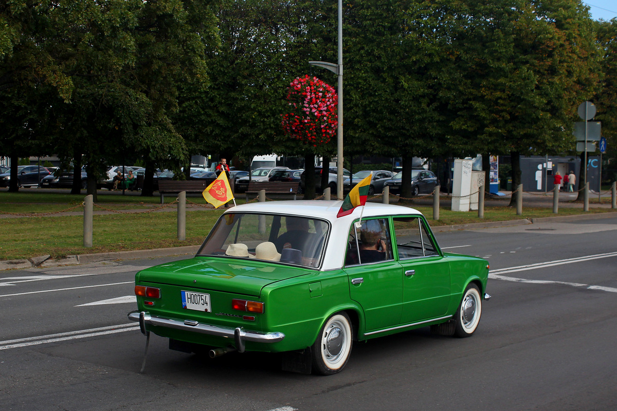 Литва, № H00754 — ВАЗ-2101 '70-83; Латвия — Retro Jūrmala 25