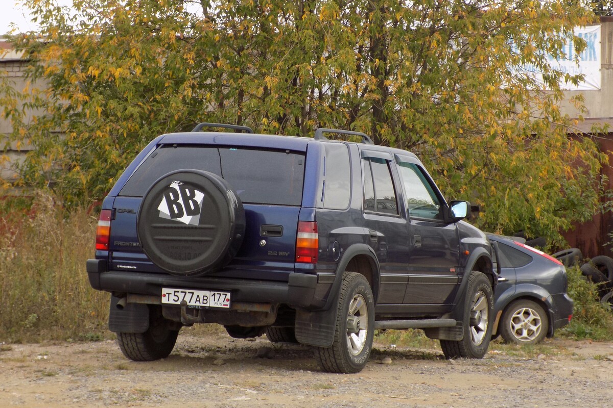 Вологодская область, № Т 577 АВ 177 — Opel Frontera (A) '91-98