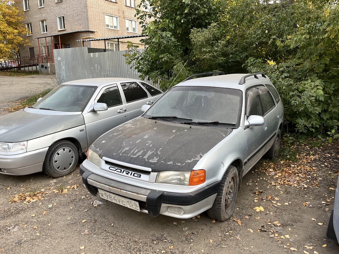 Пермский край, № К 984 УС 159 — Toyota Sprinter Carib (AE95) '88-95