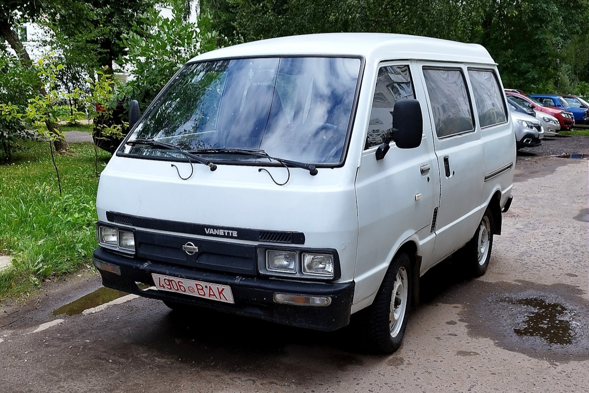 Витебская область, № 4906 ВАК — Nissan Vanette (C22) '85-94