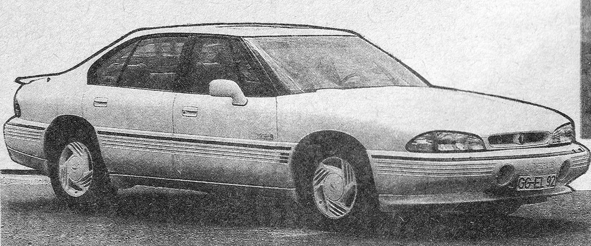 Германия, № GG-EL 92 — Pontiac Bonneville (8G) '87-91; Германия — Объединённая Германия (1990-2000)