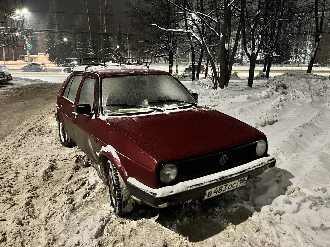 Удмуртия, № В 483 ОС 18 — Volkswagen Golf (Typ 19) '83-92