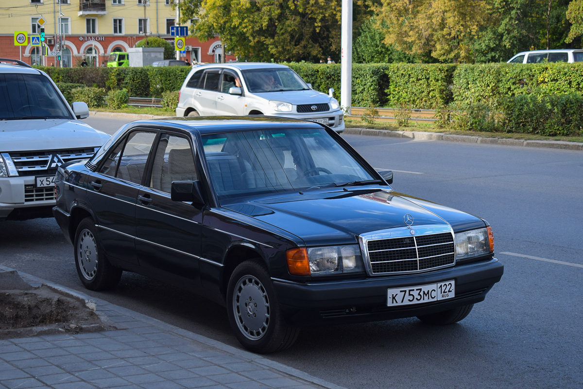 Алтайский край, № К 753 МС 122 — Mercedes-Benz 190 (W201) '82-93