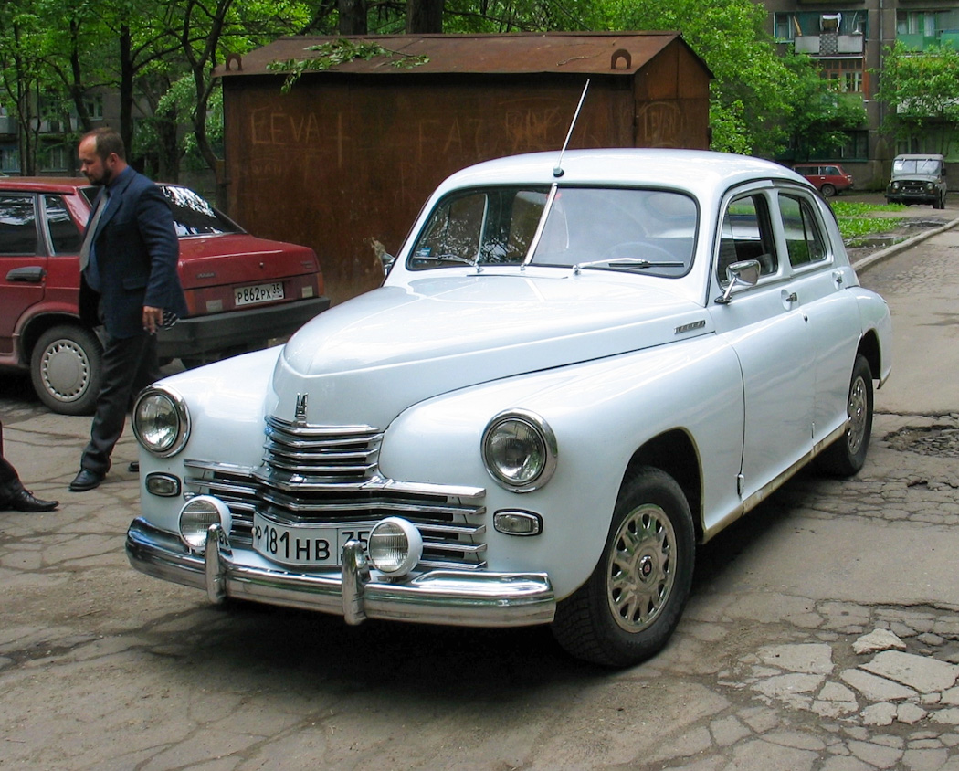 Вологодская область, № Р 181 НВ 35 — ГАЗ-М-20 Победа '46-55